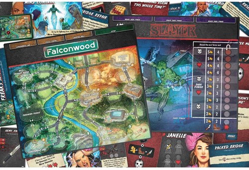 Asmodee bordspel Final Girl The Falconwood Files horror spel 1-6 spelers-3