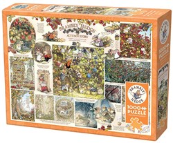 Cobble Hill puzzel 1000 stukjes herfstverhaal legpuzzel voor volwassenen