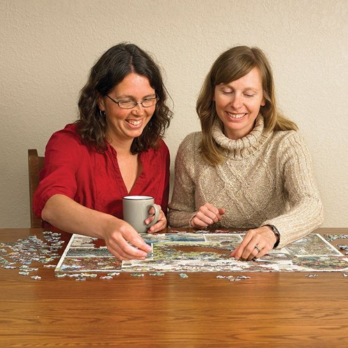 Cobble Hill puzzel 1000 stukjes herfstverhaal legpuzzel voor volwassenen-2