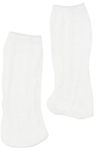 Asi poppenkleding sokken wit Pepa Leo - pop accessoires