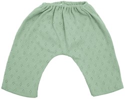 Asi poppenkleding lange katoenen broek mint - poppenoutfit