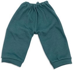 Asi poppenkleding lange broek oudgroen poppenoutfit