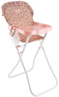 Asi poppenstoel met dienblad en slabbetje - Martina poppenaccessoire