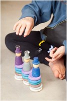 Grapat houten speelset winter - fantasierijk speelgoed 27 stuks-2
