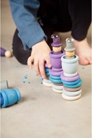 Grapat houten speelset winter - fantasierijk speelgoed 27 stuks-3