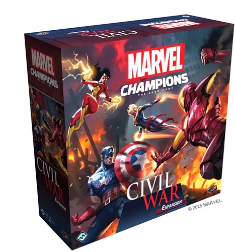 Fantasy Flight Games Marvel LCG Champions Civil War Expansion