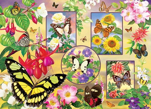Cobble Hill puzzel Butterfly Magic - 500 stukjes 