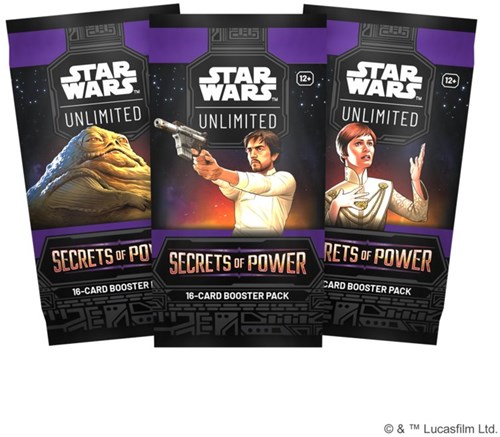 Fantasy Flight Games Star Wars Unlimited TCG Secrets of Power Boosterpack kaarten