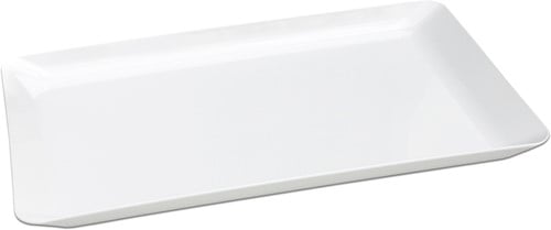 Serveer tray 24x38cm - wit