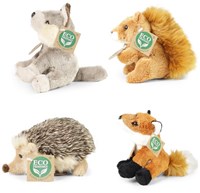Rappa knuffel bosdieren 15 cm milieuvriendelijk pluche speelgoed-2