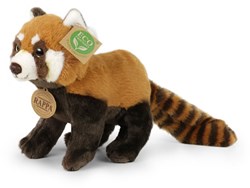 Rappa knuffel panda rood 20 cm pluche speelgoed