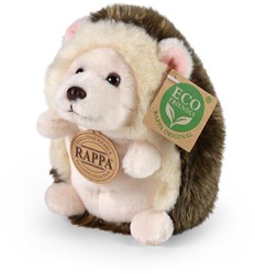 Rappa pluche egel knuffel 13 cm eco-vriendelijk speelgoed