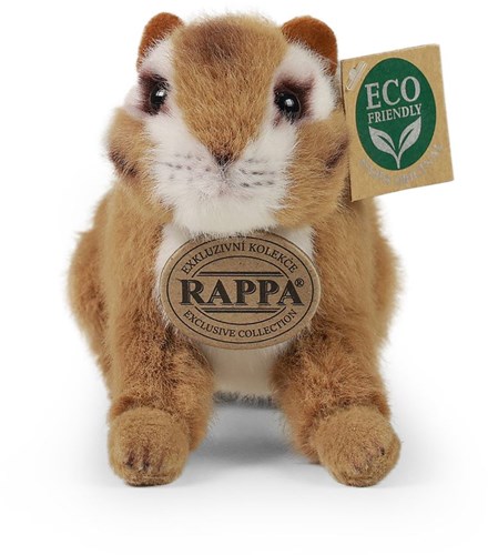 Rappa pluche eekhoorn knuffel 18 cm eco-vriendelijk speelgoed-2