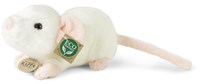 Rappa pluche muis knuffel 21 cm eco-vriendelijk speelgoed
