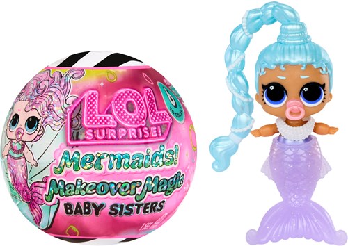 L.O.L. Surprise! Zeemeermin pop kleurverandering speelgoed babyzusje