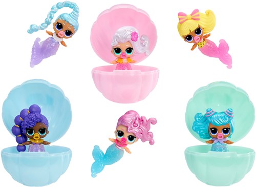 L.O.L. Surprise! Zeemeermin pop kleurverandering speelgoed babyzusje-3