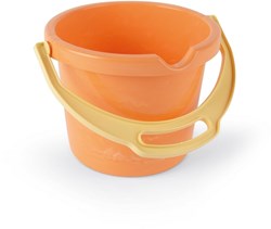 Dantoy emmer speelgoed pastel met hengsel 2,5 liter multicolor