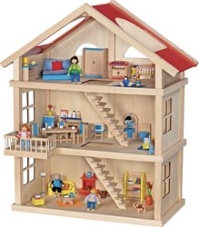 Goki Poppenhuis 3 Etagenhuis