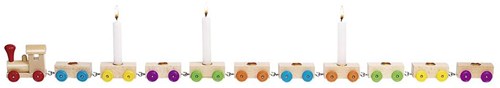 Goki Houten Verjaardagstrein, 75cm-2