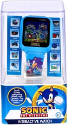 Accutime Sonic kinder smartwatch met selfiecamera en games - blauw