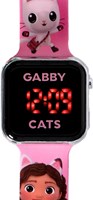 Accutime Gabby's Dollhouse kinderhorloge met LED display en datumfunctie-3