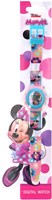 Accutime Minnie Mouse kinderhorloge - LED digitaal horloge paars