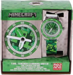 Accutime Minecraft kinderhorloge leren klokkijken - Time Teacher