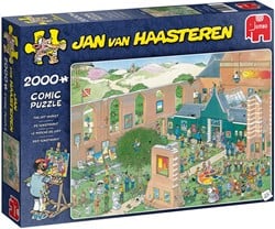 Jumbo puzzel Jan van Haasteren De Kunstmarkt - 2000 stukjes