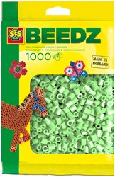 SES Beedz strijkkralen mintgroen 1000 stuks creatief speelgoed