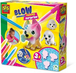 Ses airbrush speelgoed puppy's verrassing creatief knutselen set