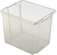 Sunware opbergbox Nesta 45 liter transparant - stapelbare kunststof box