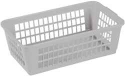 Sunware Basic opbergmandje small zilver