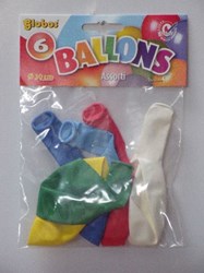 Globos 25*6 Zakjes reuzeballonnen R6