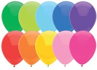Haza ballonnen gekleurd - 100 stuks latex feestversiering 30 cm
