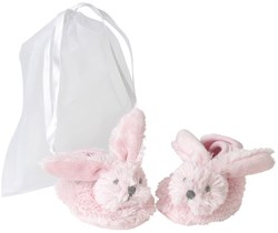 Happy Horse babyslofjes Konijn Richie roze - pluche slofjes cadeau