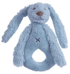 Happy Horse rammelaar Konijn Richie donkerblauw baby cadeau
