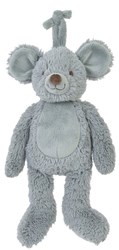 Happy Horse muziekknuffel muis Mel - muziekdoosje - groen - baby cadeau