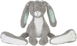 Happy Horse knuffel konijn Twine grijs 42cm - pluche speelgoed