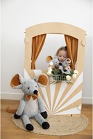 Happy Horse knuffel Mouse Misty no. 2 - pluche muis 42cm grijs-2