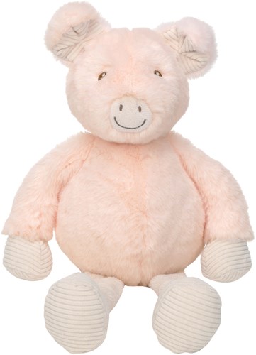Happy Horse knuffel varken Posh 40 cm roze duurzaam pluche