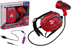 Johntoy Brandweer waterspuit rugzak - Elektrisch waterpistool speelgoed