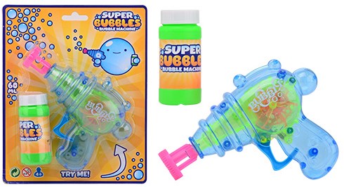Johntoy bellenblaaspistool Aqua fun Bubble Machine met licht speelgoed bij Planet Happy