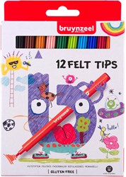 Bruynzeel Bruynzeel 12 Viltstiften in etu i60121112