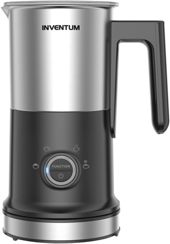Inventum Melkopschuimer 500W Zwart/RVS 115-240ml
