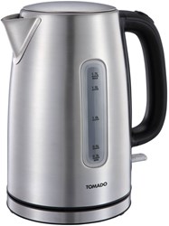 Tomado waterkoker RVS 1,7 liter 2200W met kalkfilter en indicator