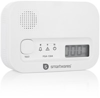 Koolmonoxidemelder CO melder 10 jaar sensor 3 jaar batterijen Smartwares