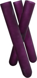 Vaas Triple Tube XL decoratie paars glas 35x18x14cm multicolor