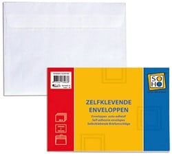 SOHO Enveloppen C6 zelfklevend 50 stuks