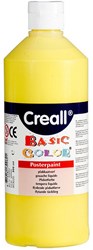 Creall plakkaatverf geel 500ml - kinderverf voor schilderen