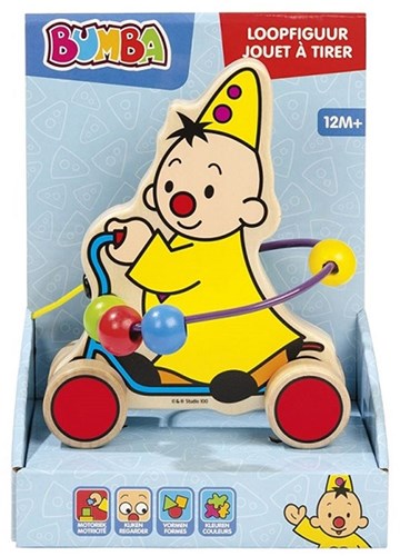 Bambolino Speelgoed Bumba Trekfiguur Hout